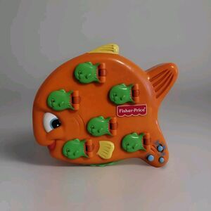 Fisher Price - Go Fish - Toddler Handheld Games Electronic 2000 Vintage